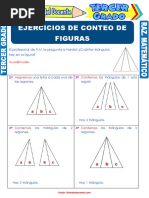 Ejercicios de Conteo de Figuras para Tercer Grado de Primaria