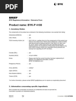 BRIEF BYK-P 4100 en PDF