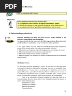 Lecture 5. The Design Process