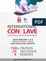 Research Conclave On Kerala Muslim Research 2020