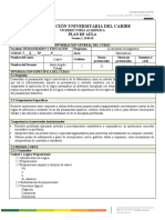 Plan de Aula de Logica - Licenciatura en Linguistica