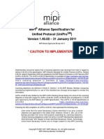 Mipi Unipro Specification v14000 PDF