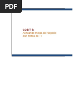 COBIT 5 - A - Alineando Metas Negocio Con Metas de TI - en Blanco