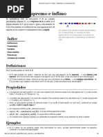 Elemento Supremo e Ínfimo - Wikipedia, La Enciclopedia Libre PDF