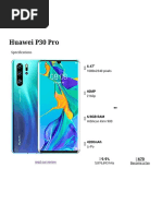 Huawei P30 Pro - Full Phone Specifications PDF