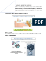 Tabla de Elementos Quimicos