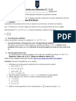 Actividades para Matemática IV