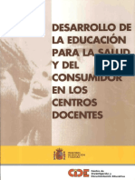 Desarrollo Educacion Salud y Consumidor