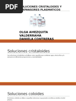 Soluciones Cristaloides y Coloides