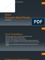 Modul Pergaulan Sehat Remaja