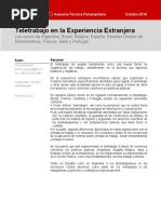 Teletrabajo en Chile PDF