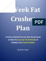 6 Week Fat Crusher Plan PDF