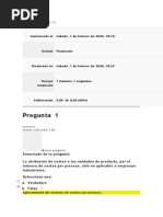 Evaluacion Inicial Sistema de Costos Por Actividad