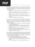 Ejercicios Lineas de Espera para Clase