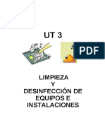 Ut 3 - Limpieza y Desinfección