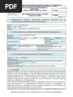 Información General Propuesta Proyecto Aplicado en La Modalidad de Emprendimiento Empresarial