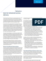 Optical Ethernet Demarca-Tion For Enhanced Service Delivery