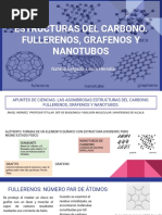 Estructuras Del Carbono. Fullerenos, Grafenos y Nanotubos