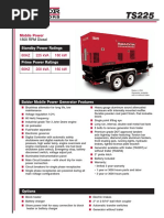 Mobile Power: 1800 RPM Diesel