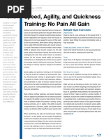 Brown NSCA SAQ Training No Pain All Gain PDF