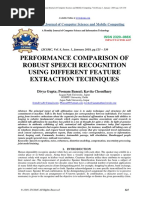 Performance Comparison of Robust Speech PDF