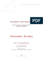 Buddhist Psychology: Dr. C. George Boeree