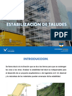 Estabilizacion de Taludes