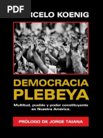 Koenig, Marcelo - Democracia Plebeya