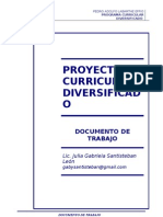 15 Proyecto Curricular Diversificado Gaby