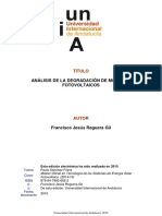 Analisis Degradacion Modulos FV