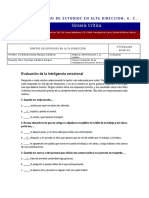 Anexo 2 Evaluación de La Inteligencia Emocional PDF