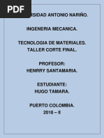 Trabajo Final Tecnologia de Materiales