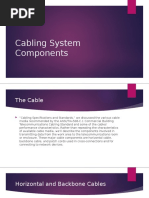 Cabling System Components