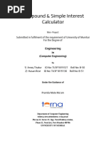 Compound & Simple Interest Calculator