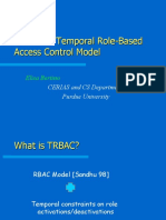 TRBAC: A Temporal Role-Based Access Control Model