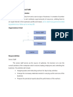 Organizational Structure