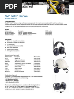 Technical Datasheet: 3M Peltor Litecom