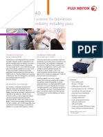 Fuji Xerox DocuMate DM6440 Brochure PDF