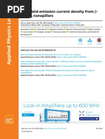 Grillo Et Al - High-Field Emission Current Density From Ga2O3 Nanopillars (2019)