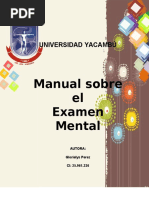 Examen Mental