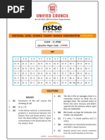 Unified Council: National Level Science Talent Search Examination