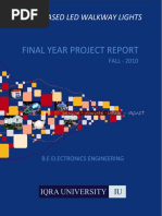 Final Year Project Report: Solar Based Led Walkway Lights