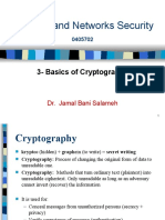 Systems and Networks Security: 3-Basics of Cryptography