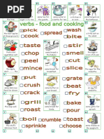 Verbs Food and Cooking