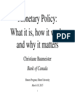 Gent - Slides Monetary Policy