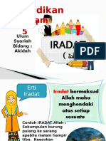 Akidah - Sifat Allah (Iradat)