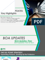 PHC-BOA Updates