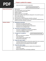 Preoperative or Pre Anaesthetic Assessment