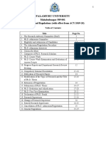 Ph.D. Rules and Regulations