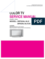 Color TV: Service Manual